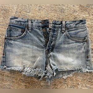 Free People Jean Shorts Size 24
